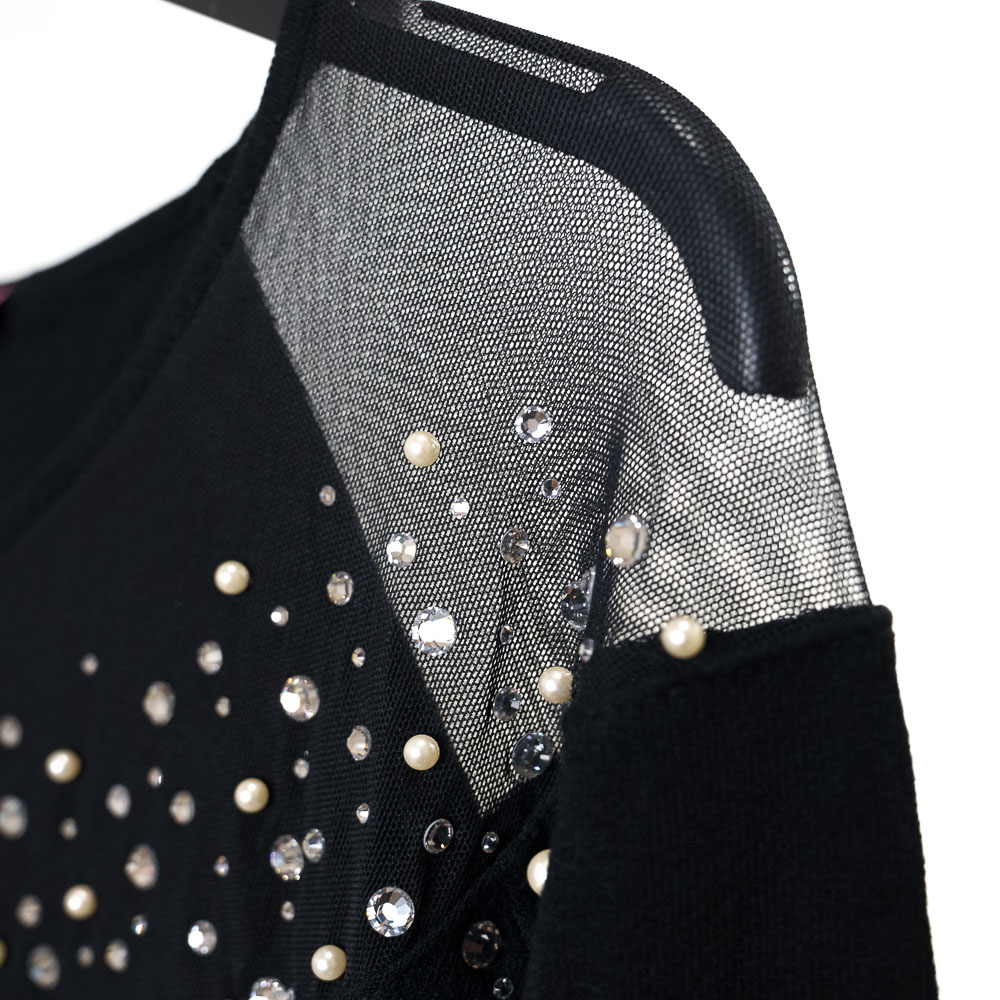 Maria Grazia Severi Darling Maglia con inserti gioiello - immagine 4