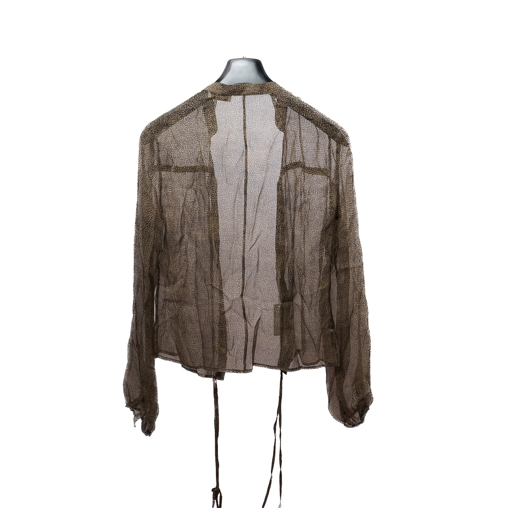 Borbonese Camicia in seta con stampa OP - immagine 2