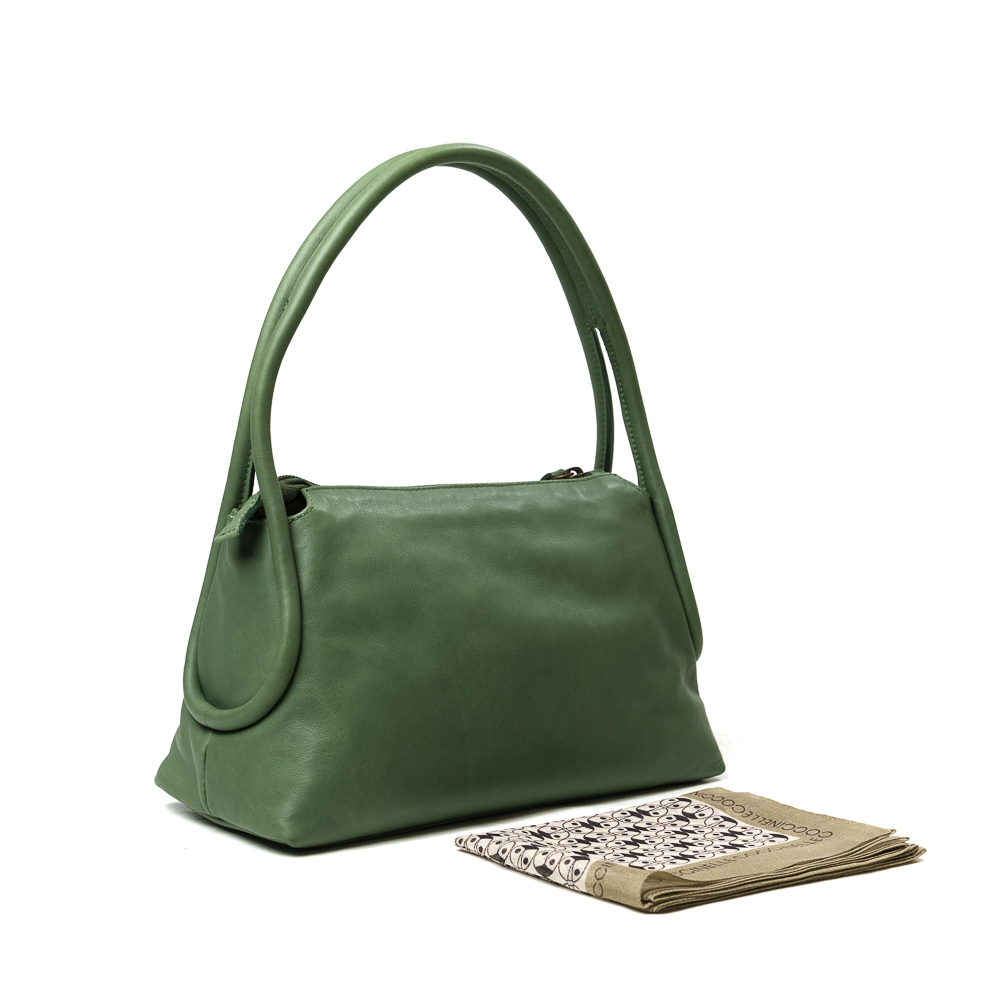 Coccinelle borsa in vera pelle con foulard coordinato - immagine 2