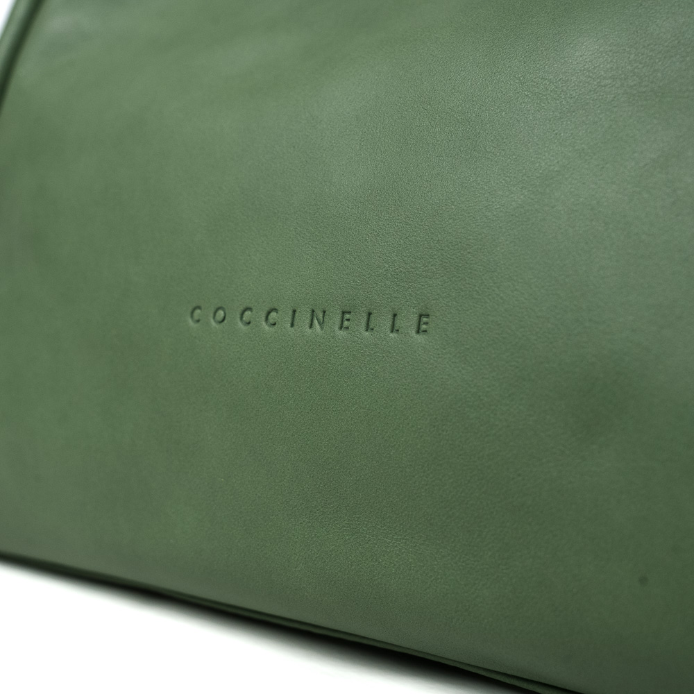 Coccinelle borsa in vera pelle con foulard coordinato - immagine 6