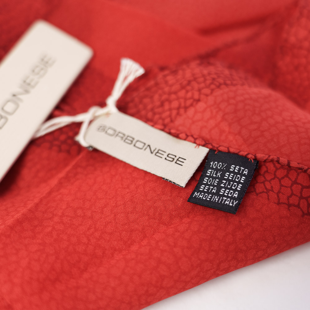 Borbonese sciarpa in pura seta chiffon OP - immagine 4