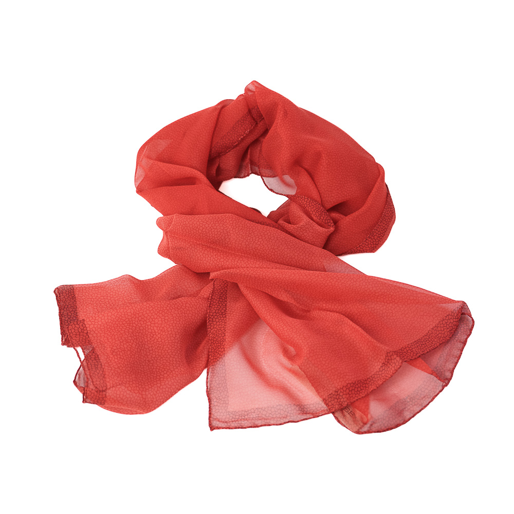 Borbonese sciarpa in pura seta chiffon OP