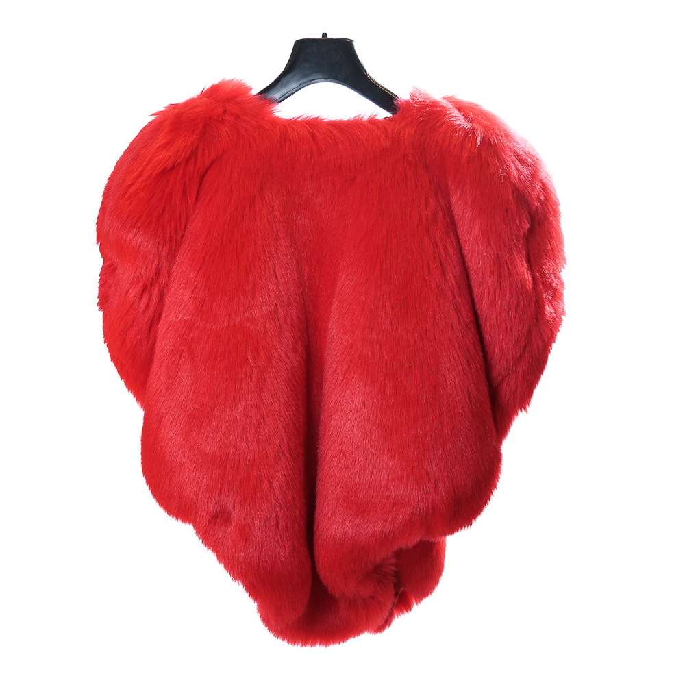 Banderas coprispalle a cuore in ecopelliccia - immagine 5
