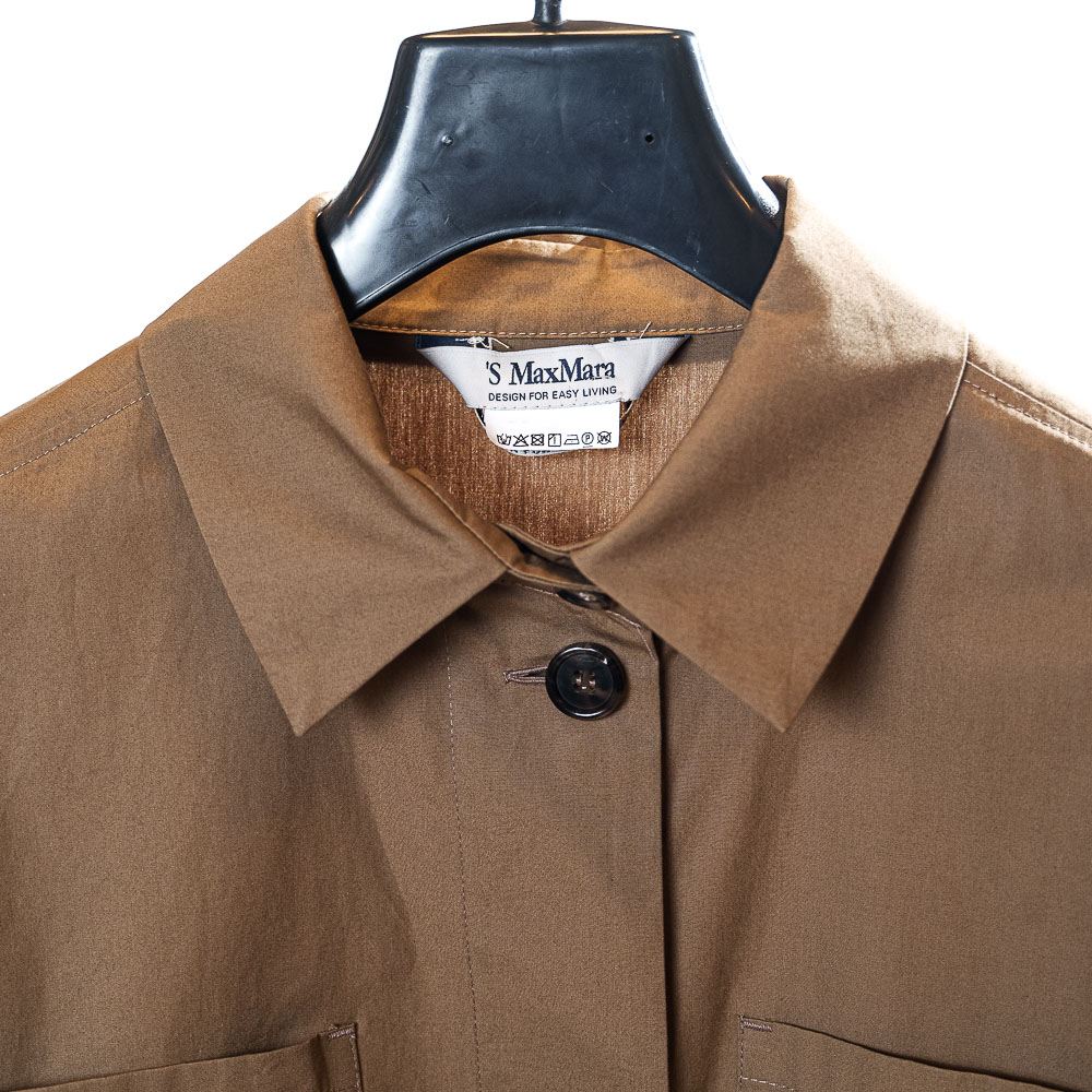 S Max Mara camicia giacca in puro cotone - immagine 3