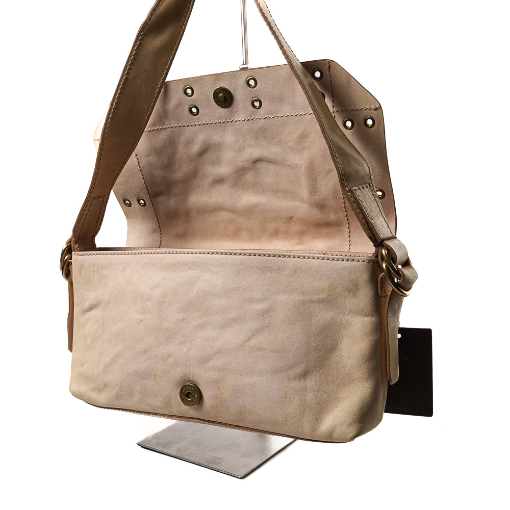 The Bridge borsa in pelle beige sabbia - immagine 5